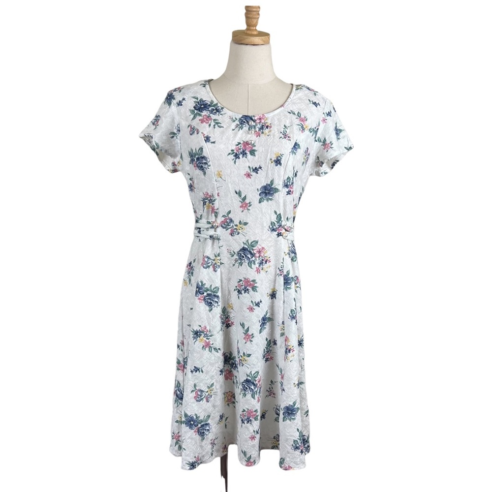 Rosemead Blvd Floral Vintage Dress